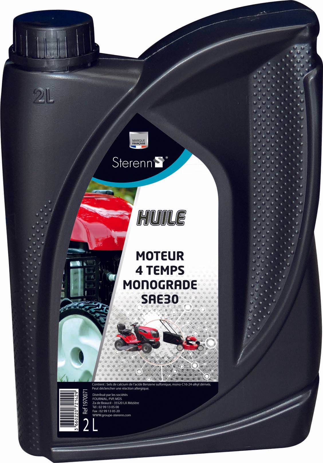 Techni-power - Huile 4 Temps Motoc Sae30 2L