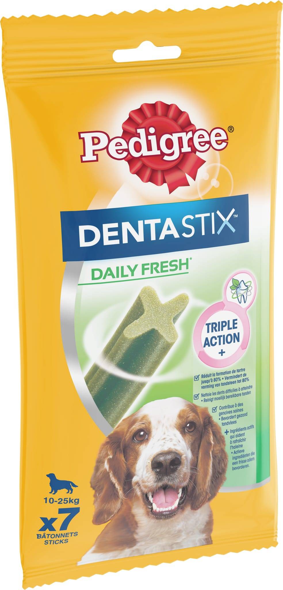 Pedigree - Pedigree - Bâtonnet Dentastix Fresh pour chien moyen x 7