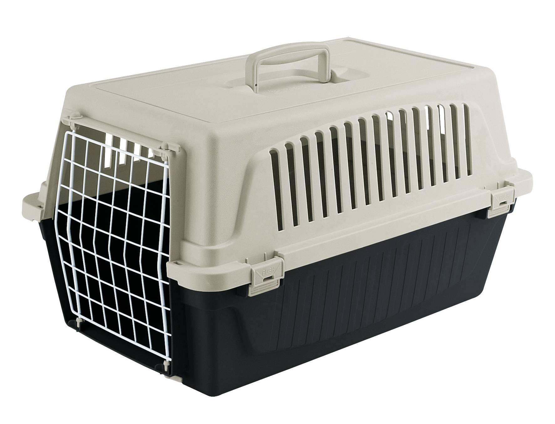 Ferplast - Panier de transport plastique gris - FERPLAST - Imagen 1