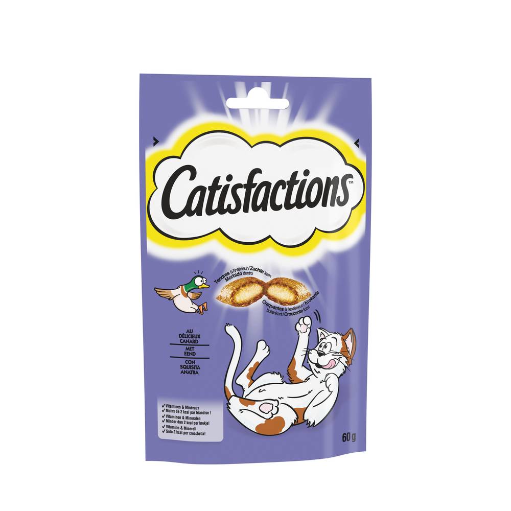Catisfactions - Golosinas Pato Gato Gatito 60g - CATISFACTIONS - Imagen 2