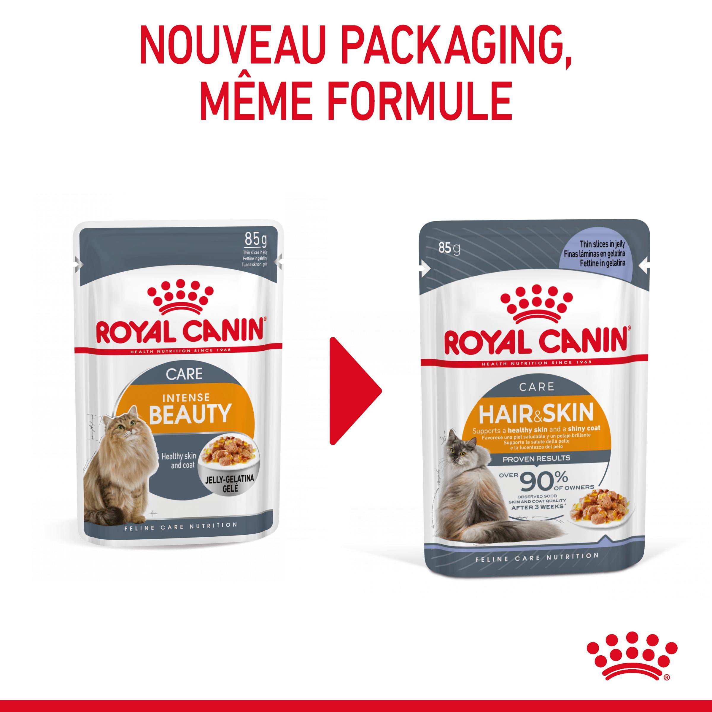 Royal Canin - Royal Canin - Sachets en gelée Intense Beauty pour chat 85 g - Image 7