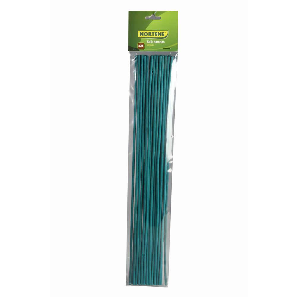 Nortène - Tuteur bambou refendu vert H 0,40 m – NORTENE - Image 3