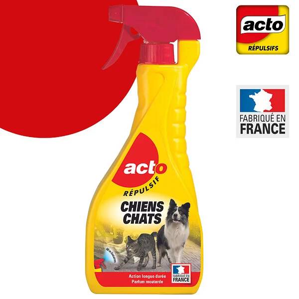 Liquide répulsif chiens-chats pulvérisateur 600 ml – ACTO