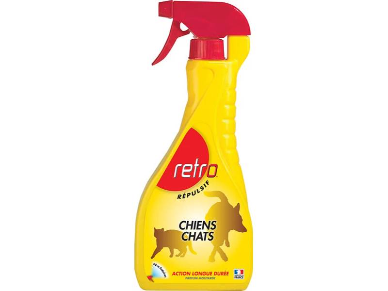 Retro - Liquide répulsif chiens-chats pulvérisateur 600 ml – ACTO