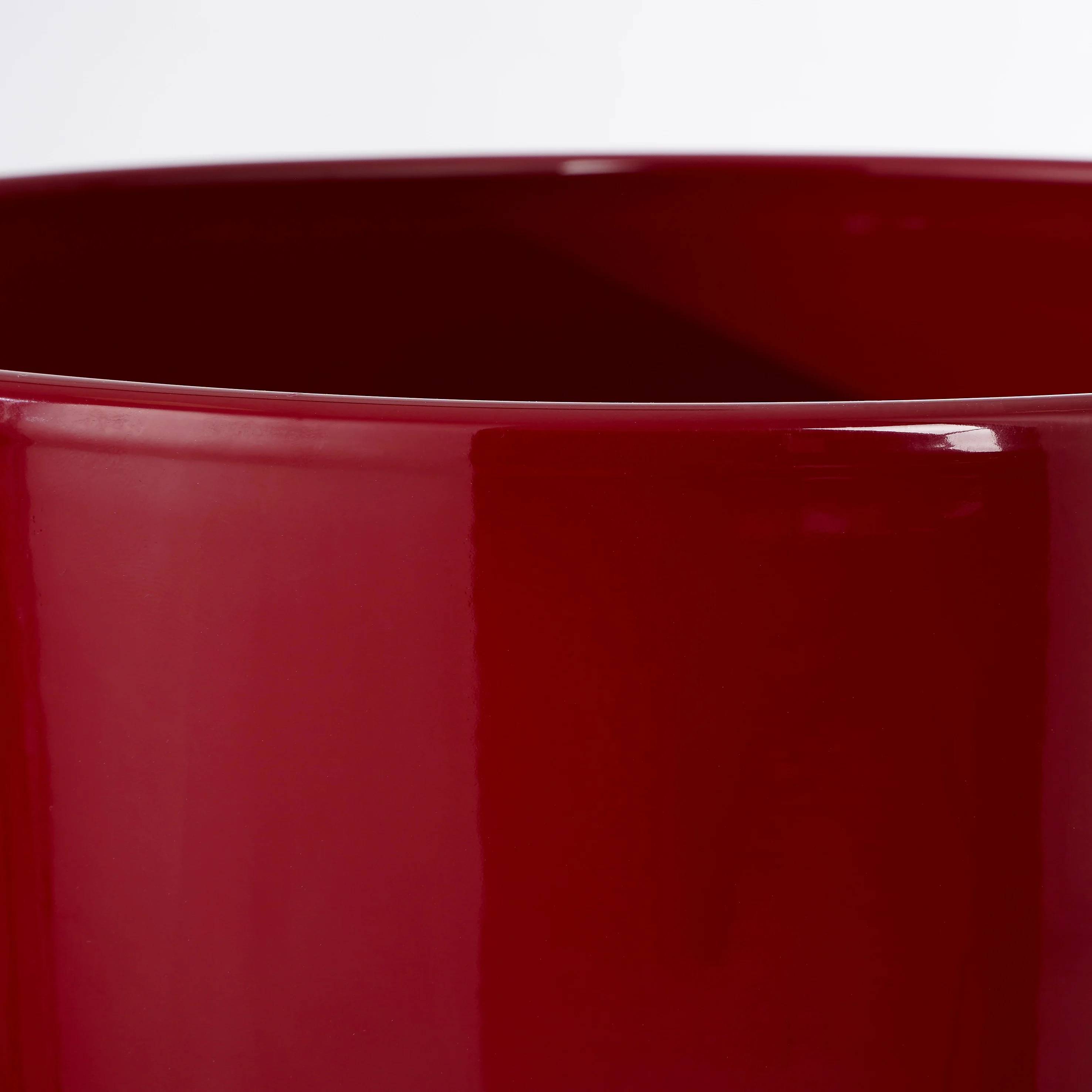 Cubremaceta Cerámica Roja - MICA DECORACIONES - Imagen 3