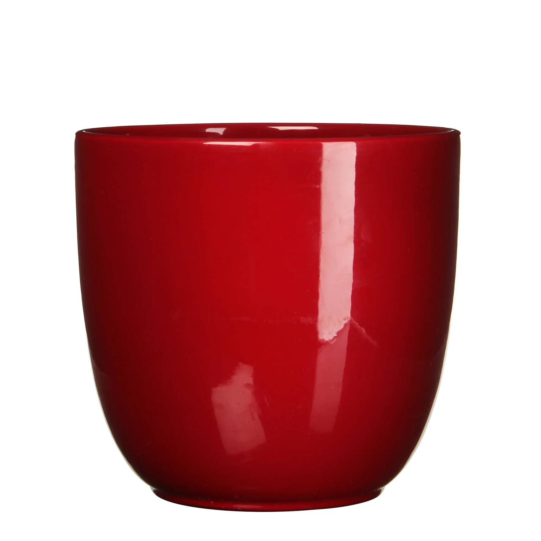Cubremaceta Cerámica Roja - MICA DECORACIONES - Imagen 2