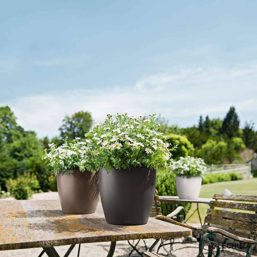 POT CLASSICO COLOR  GRIS ARDOISE D28CM - Imagen 5