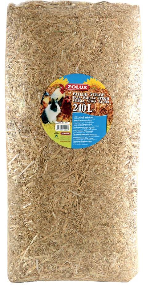 Zolux - Zolux - Paille Litière naturelle à base de blé 240 L