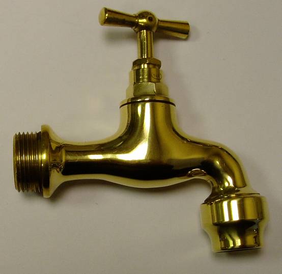 Robinet De Fontaine Laiton Poli