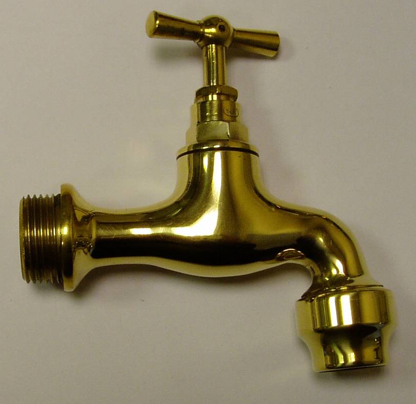 Robinet De Fontaine Laiton Poli