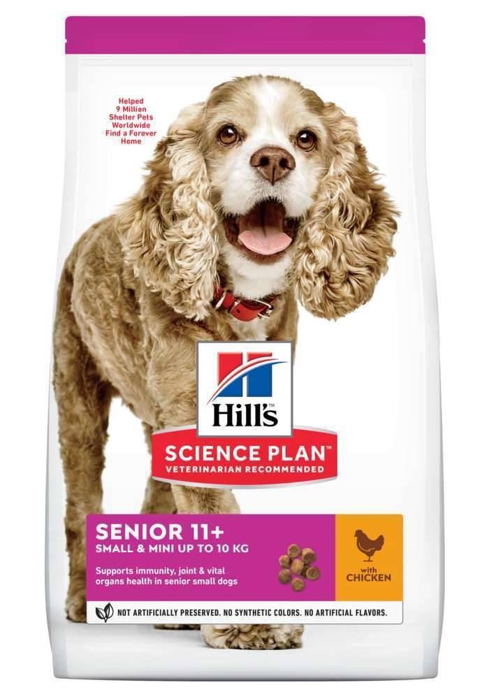 Hill's Pet Nut - Croquettes pour Chien Senior 11+ Small & Miniature Poulet 1,5kg - Science Plan Hill's - Image 1