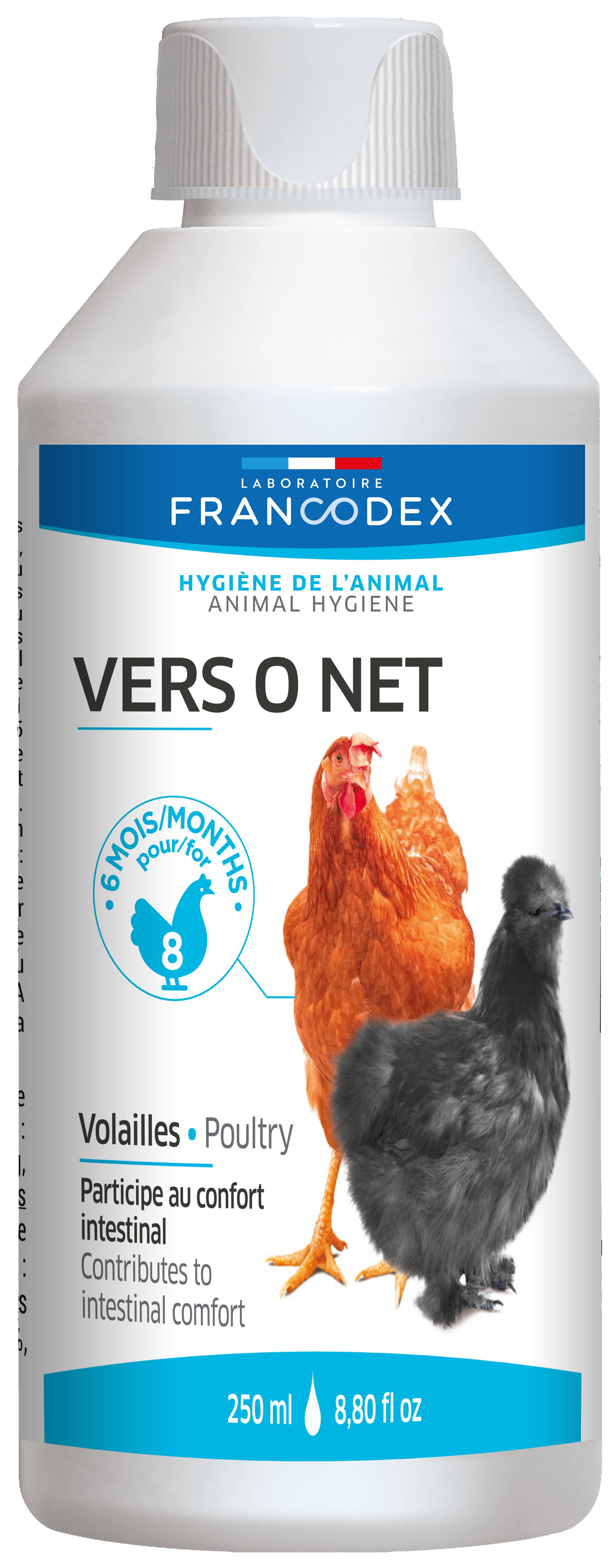 Francodex - Vers O Net flacon volaille - FRANCODEX
