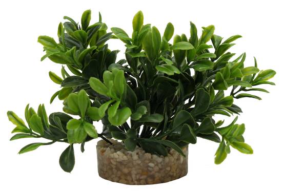 Labéo - Plante artificielle massif rond vert - H.11 cm - Labéo
