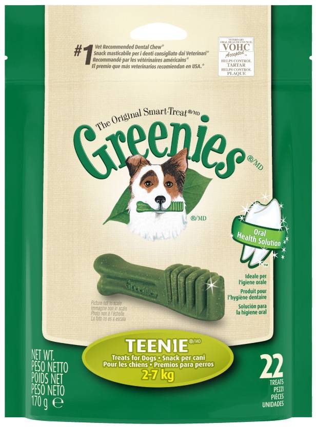 GREENIES barrita masticable - higiene dental para perros mini, 22 ...
