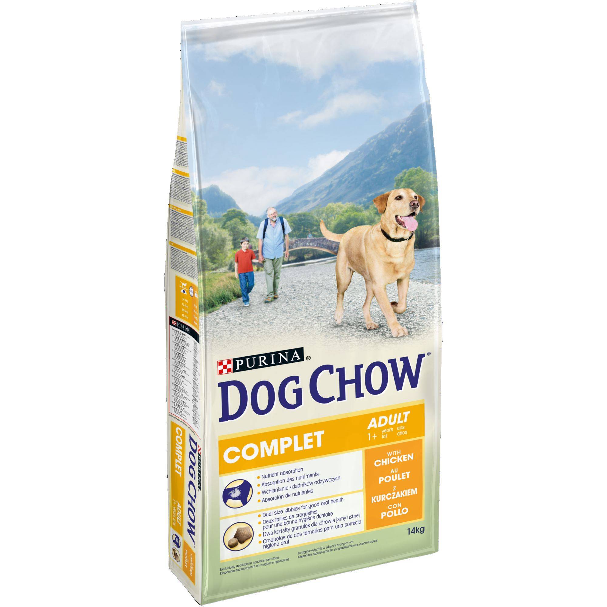 Dog Chow - Croquettes chien Poulet 14 kg  - DOG CHOW - Image 1