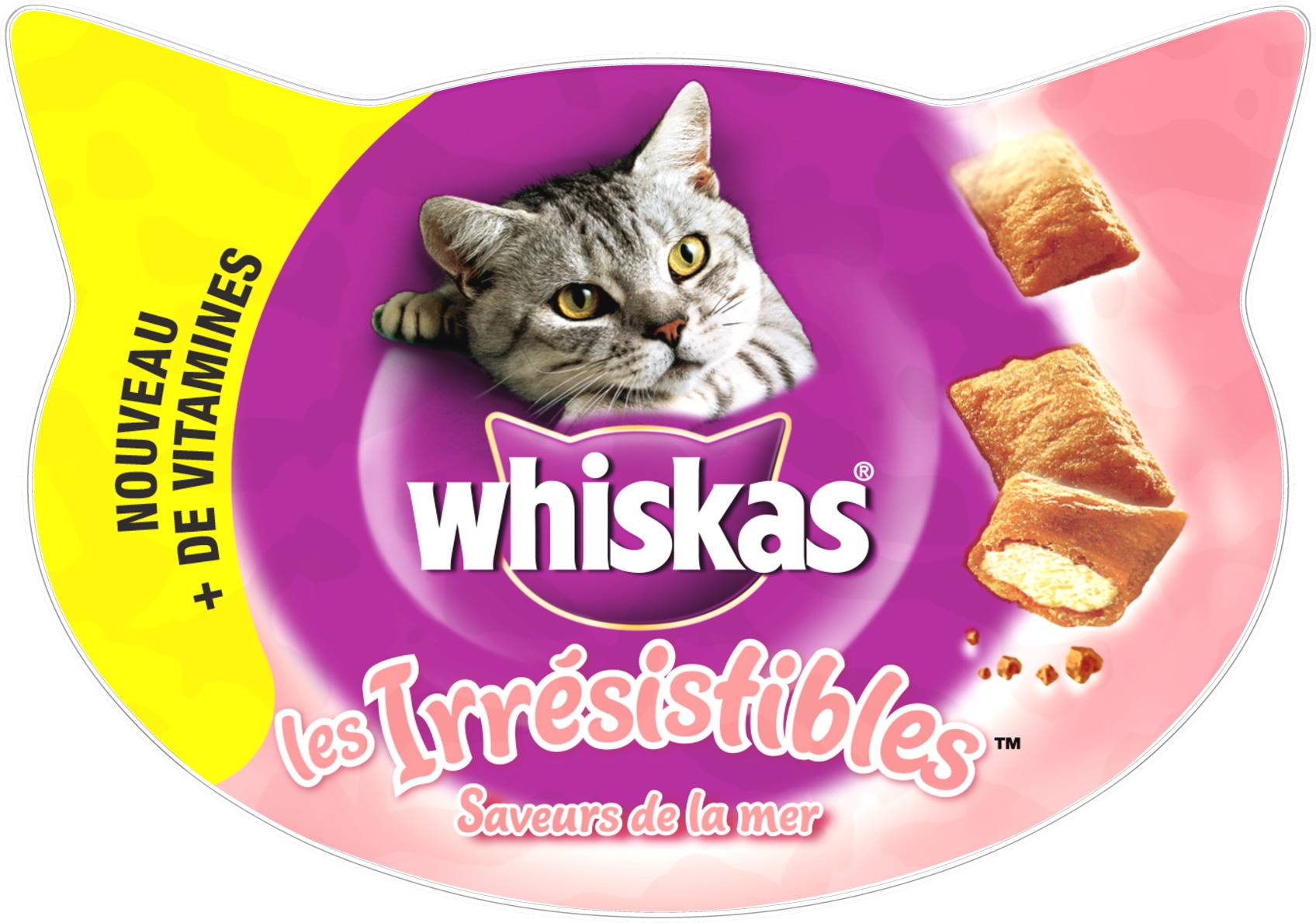 Whiskas - Whiskas les Irrésistibles friandises Saveurs de la mer 60g