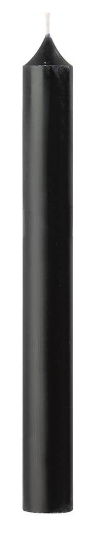 Bougies la Française - Bougie flambeau ø2 x H20 cm noir - Imagen 1
