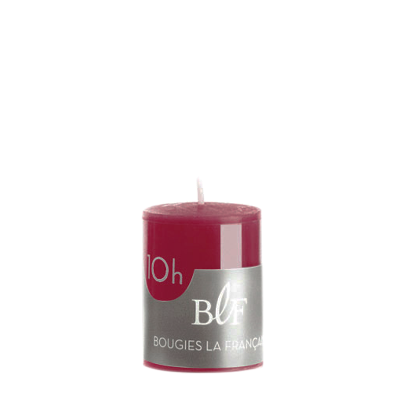 Bougies la Française - Bougie votive ø4 x H5 cm rouge noël