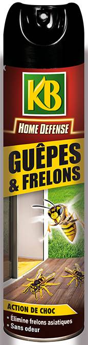 KB Home Defense - Home Défense Guêpes Et Frelons 400 Ml - Imagen 1