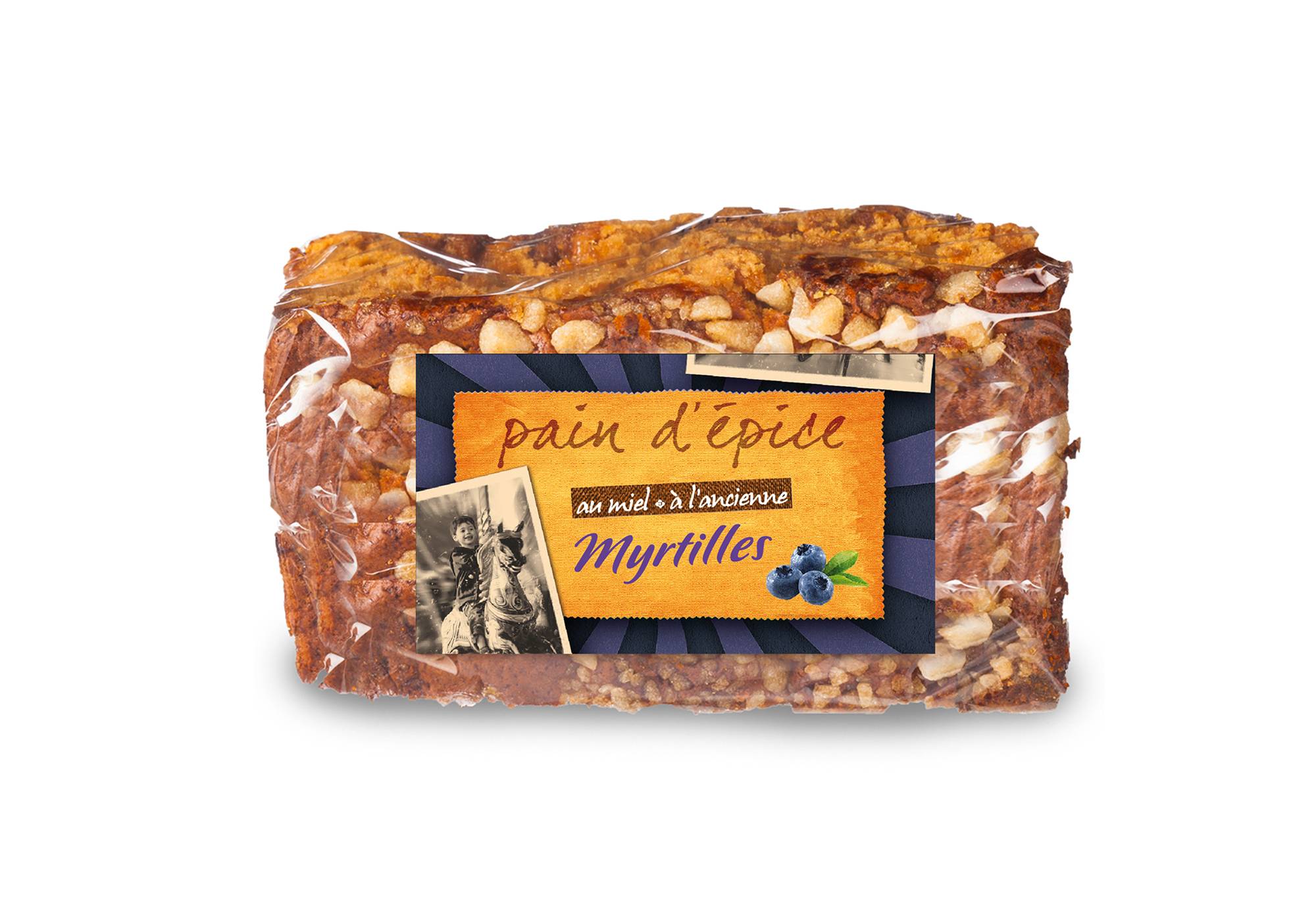 Finabeil - Pan de especias con arándanos 500 g - Finabeil