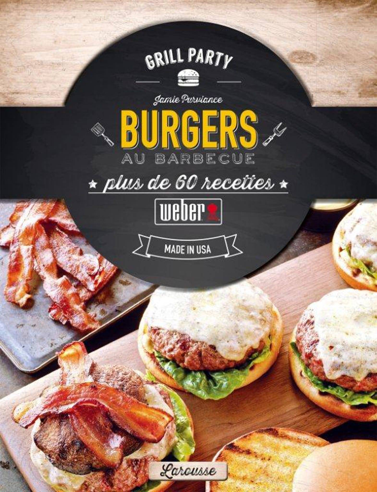 Weber - Livre de recettes Burgers au barbecue
