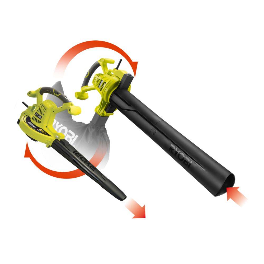 Ryobi - Aspirateur Souffleur Broyeur Électrique 3000W 2 Vitesses RBV3000CSV - RYOBI - Imagen 8