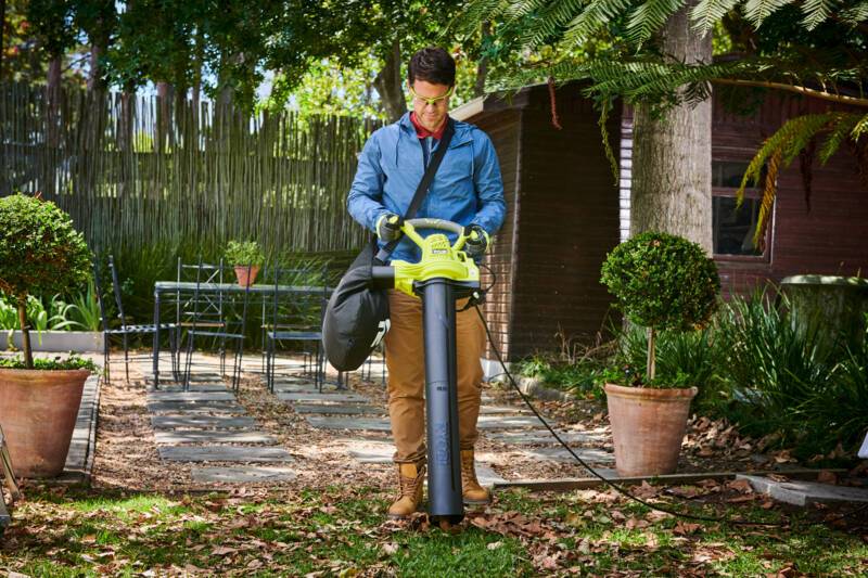 Ryobi - Aspirateur Souffleur Broyeur Électrique 3000W 2 Vitesses RBV3000CSV - RYOBI - Imagen 7