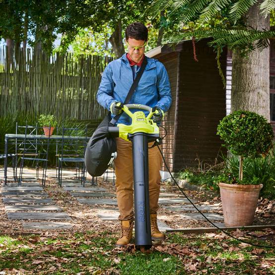 Ryobi - Aspirateur Souffleur Broyeur Électrique 3000W 2 Vitesses RBV3000CSV - RYOBI - Image 9
