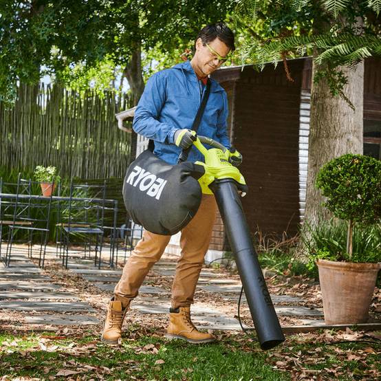 Ryobi - Aspirateur Souffleur Broyeur Électrique 3000W 2 Vitesses RBV3000CSV - RYOBI - Image 12