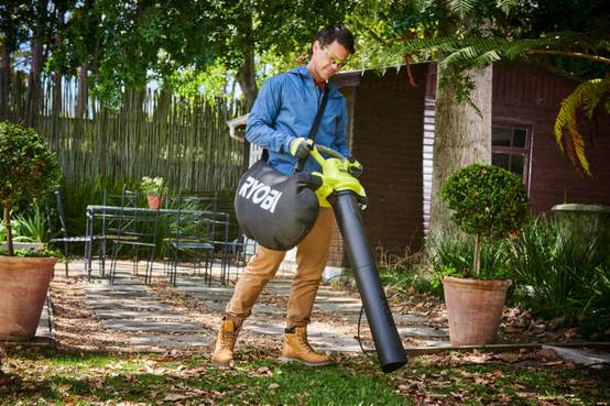 Ryobi - Aspirateur Souffleur Broyeur Électrique 3000W 2 Vitesses RBV3000CSV - RYOBI - Image 4