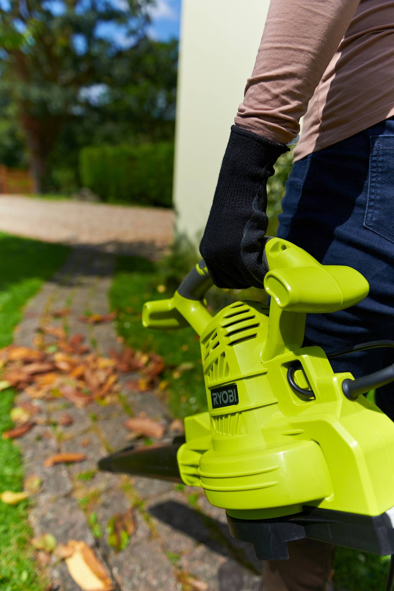 Ryobi - Aspirateur Souffleur Broyeur Électrique 3000W 2 Vitesses RBV3000CSV - RYOBI - Imagen 2