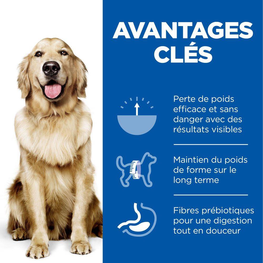 Science plan - Croquetas para perro adulto Perfect Weight Large Breed con pollo 12 kg - Science Plan Hill's - Imagen 6