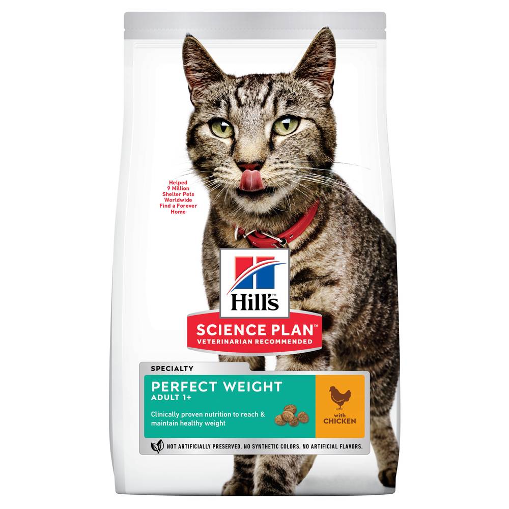 Science plan - Chat Adult Perfect Weight Poulet 1,5kg