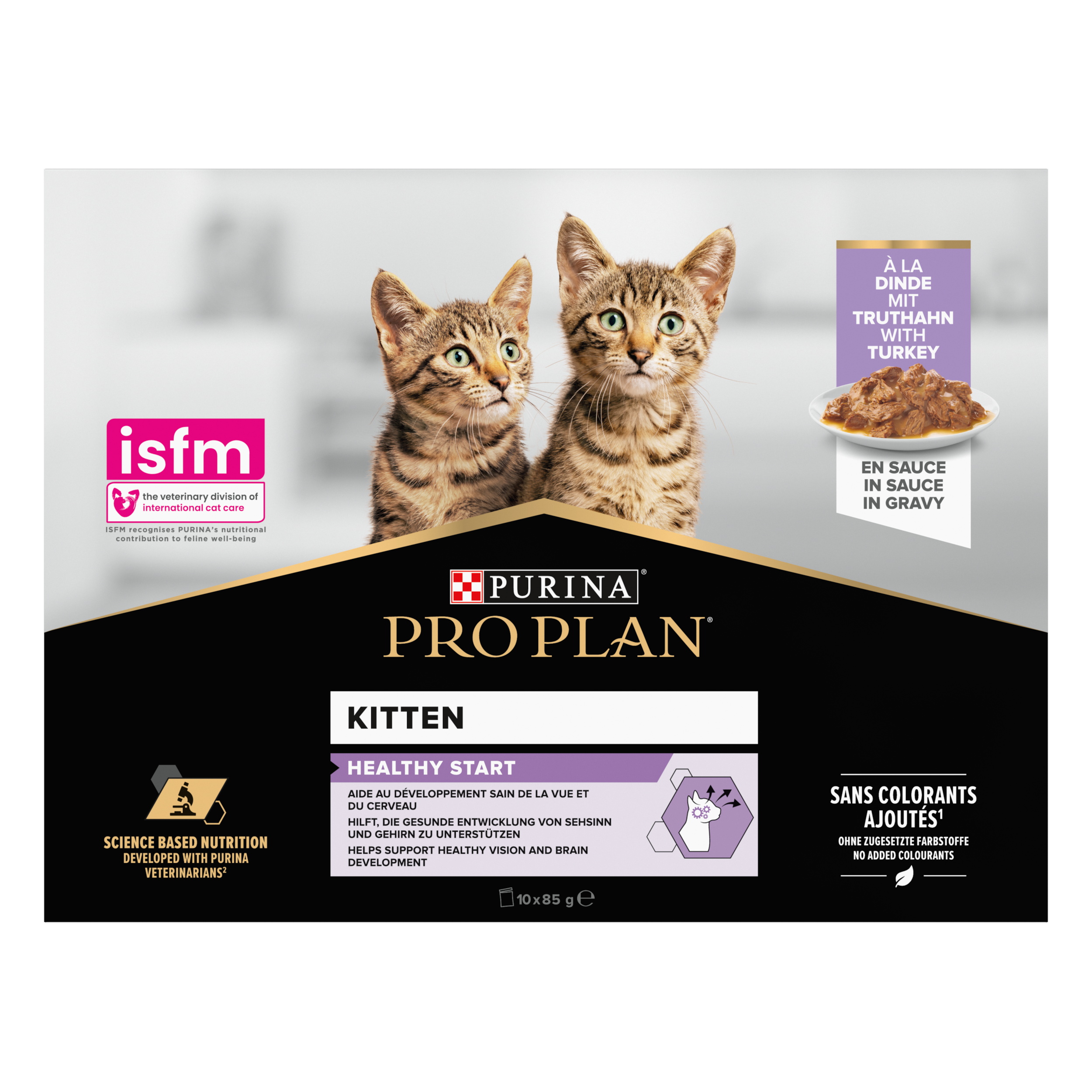 Purina Pro Plan - Sachets chat Junior Dinde 10x85 g – PRO PLAN - Image 4