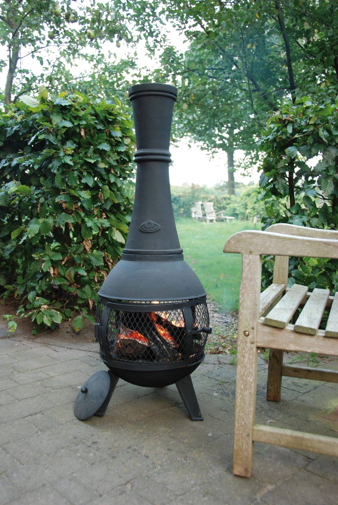 Esschert Design - Esschert Design - Chauffe Terrasse avec porte en maille Ø.42 cm - Image 3
