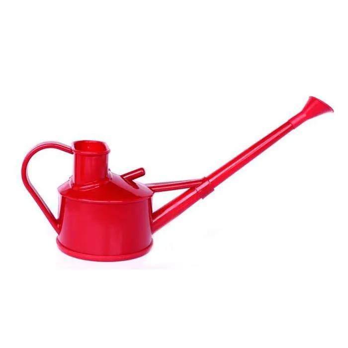 Arrosoir en plastique rouge L.35 cm l.12.5 cm H.13 cm 0.9L - Mistral bonsai - Imagen 2