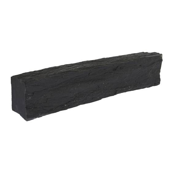 Bordure schiste ardoisier 50 x 8 x 10 cm - Image 4