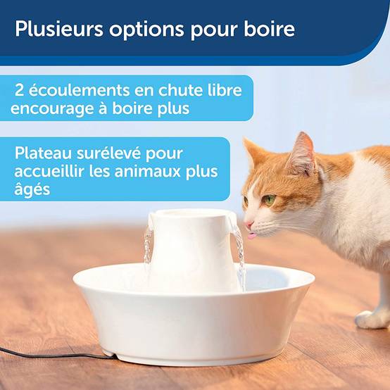 Petsafe - Petsafe - Fontaine Avalon céramique 2L Blanc Ø.30,99 x H.22 cm - Image 2