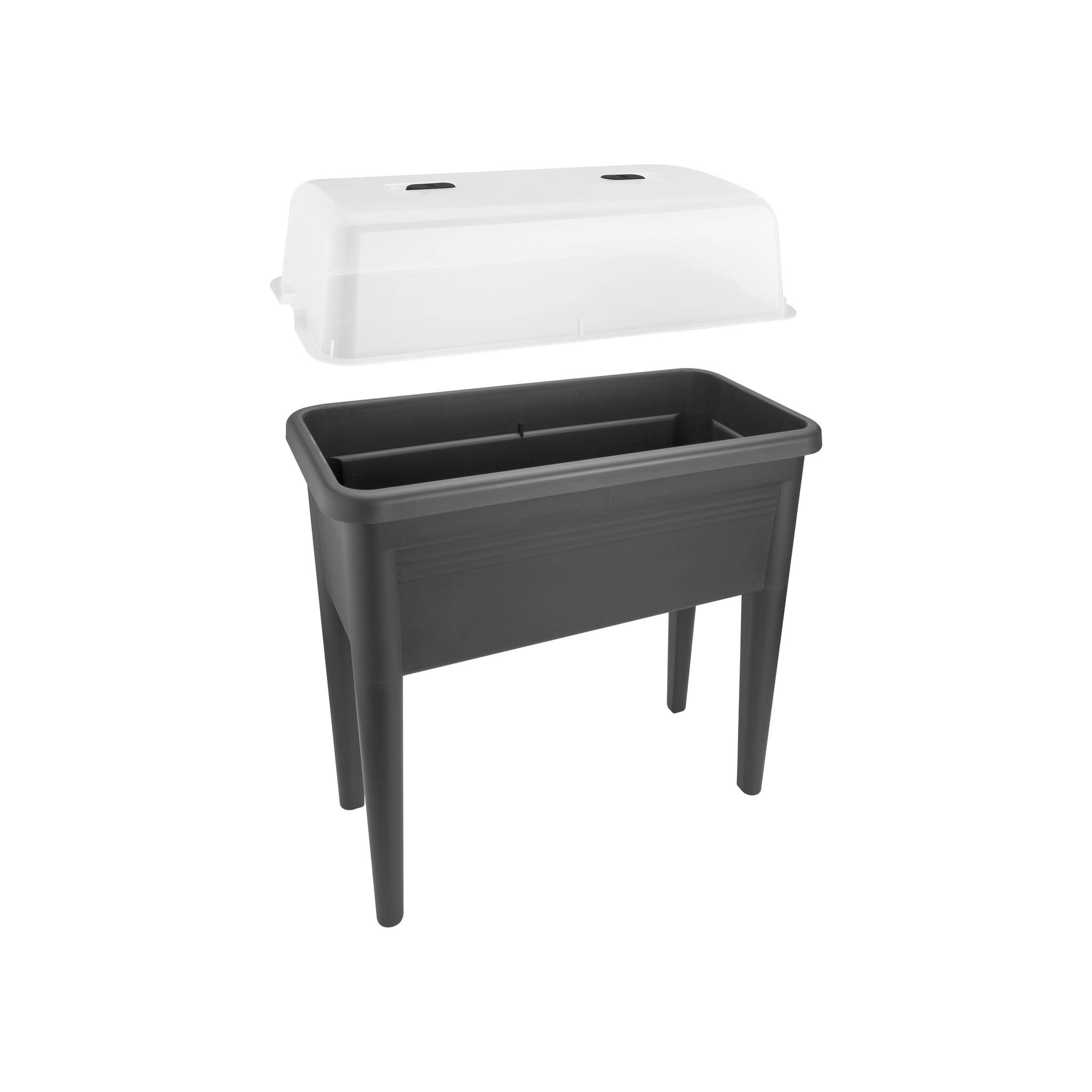 Elho - Green Basics mesa de cultivo XXL negra L.75 x l.36 x H.65 cm - Imagen 2