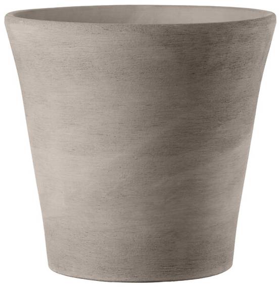 Deroma - Pot Cono Primitivo Grafite Terre cuite Terre grise - DEROMA