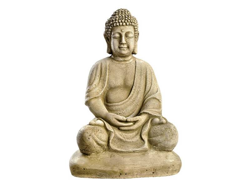 W Hairie Grandon - Bouddha Statue Pierre Reconstituée - HAIRIE - Imagen 2