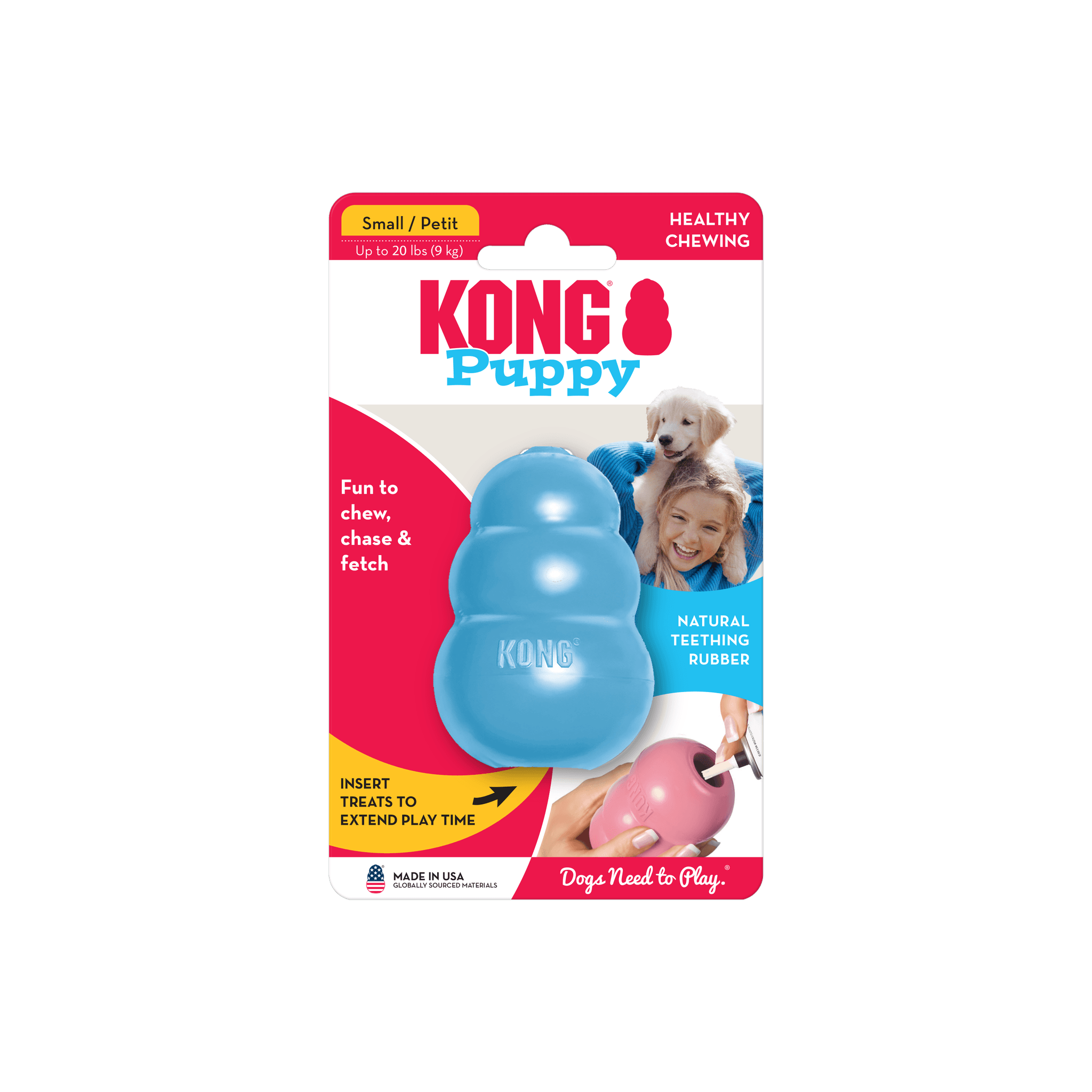 KONG - Jouet Puppy Chiot Caoutchouc - KONG - Image 2