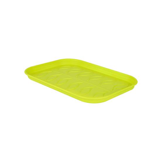Elho - Green Basics Plat Cult Souc S Lime Vert - L.23,6 x l.16,6 cm
