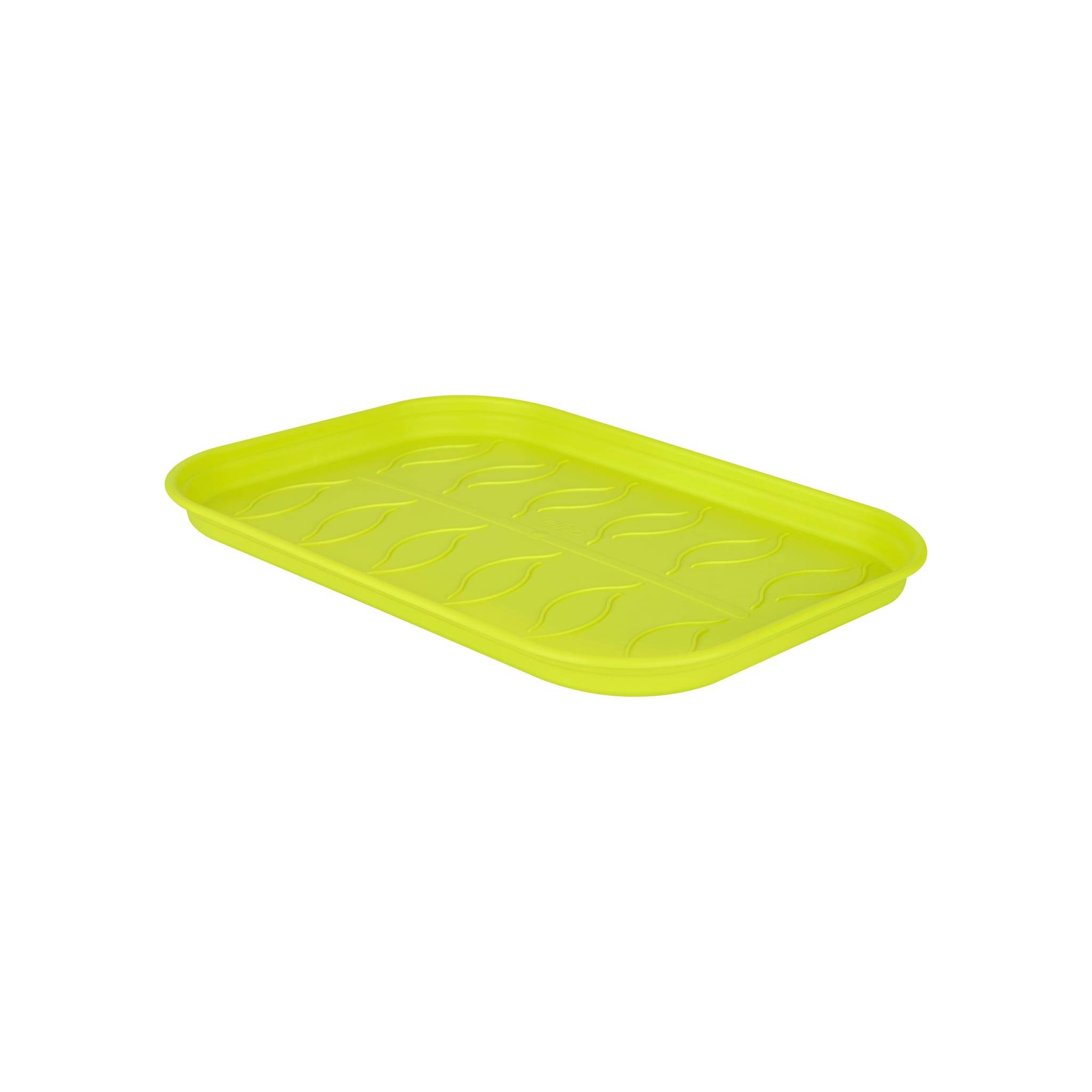 Elho - Green Basics Plat Cult Souc S Lime Vert - L.23,6 x l.16,6 cm