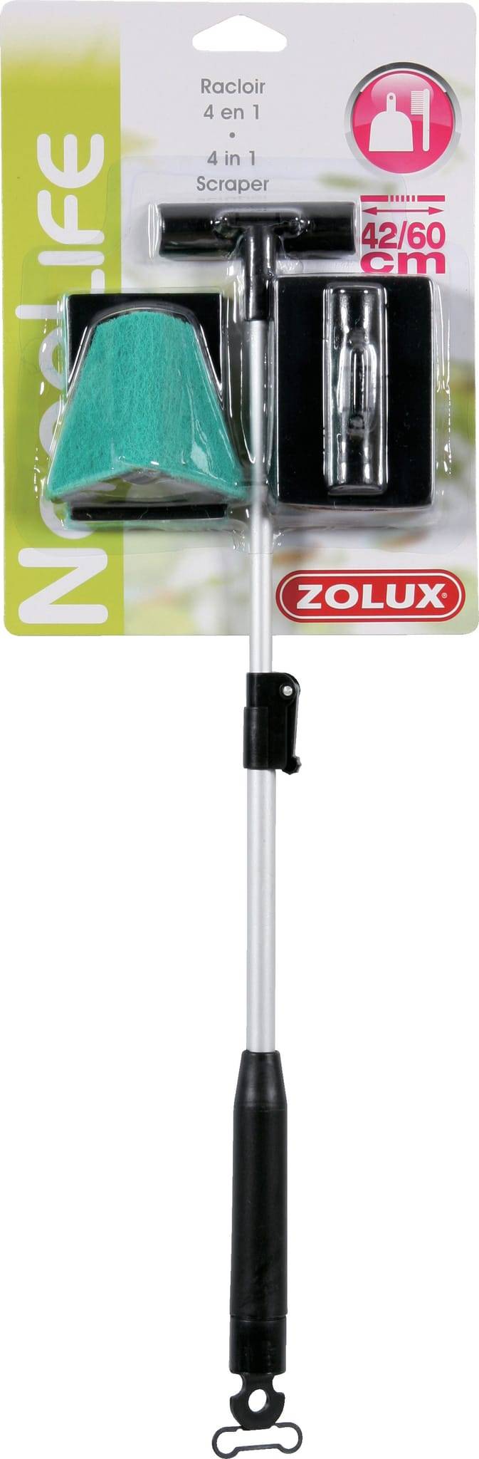 Zolux - Racloir 4 En 1 Télescopique