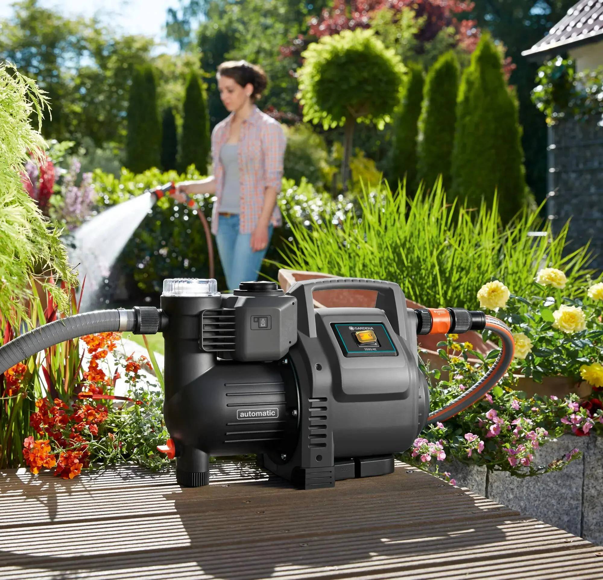 Gardena - Station de pompage 3500/4E Classic - L.46,6 x l.23 x H.31,5 cm - Imagen 7
