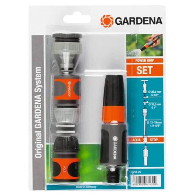 Gardena - Nécessaire d'arrosage de base pour tuyau Ø int 15 mm - Gardena - Image 1