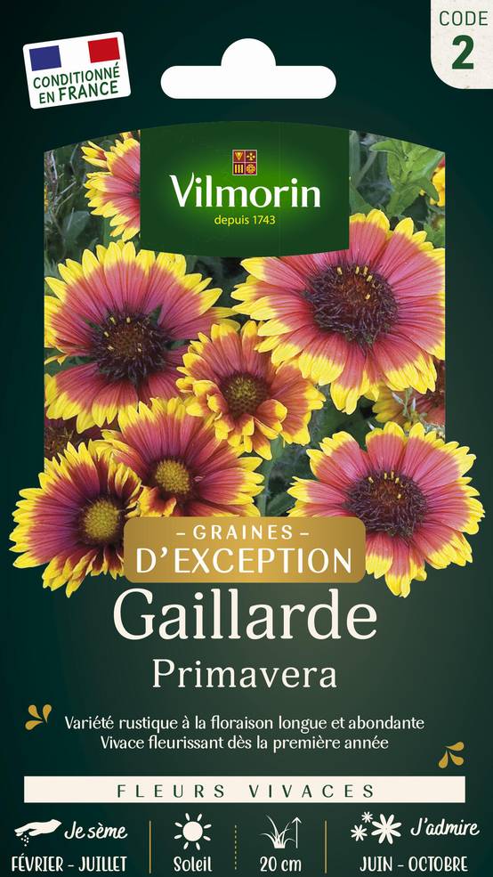 Vilmorin - Gaillarde primavera série 2 sachet graines 0,5 g - Vilmorin - Image 3