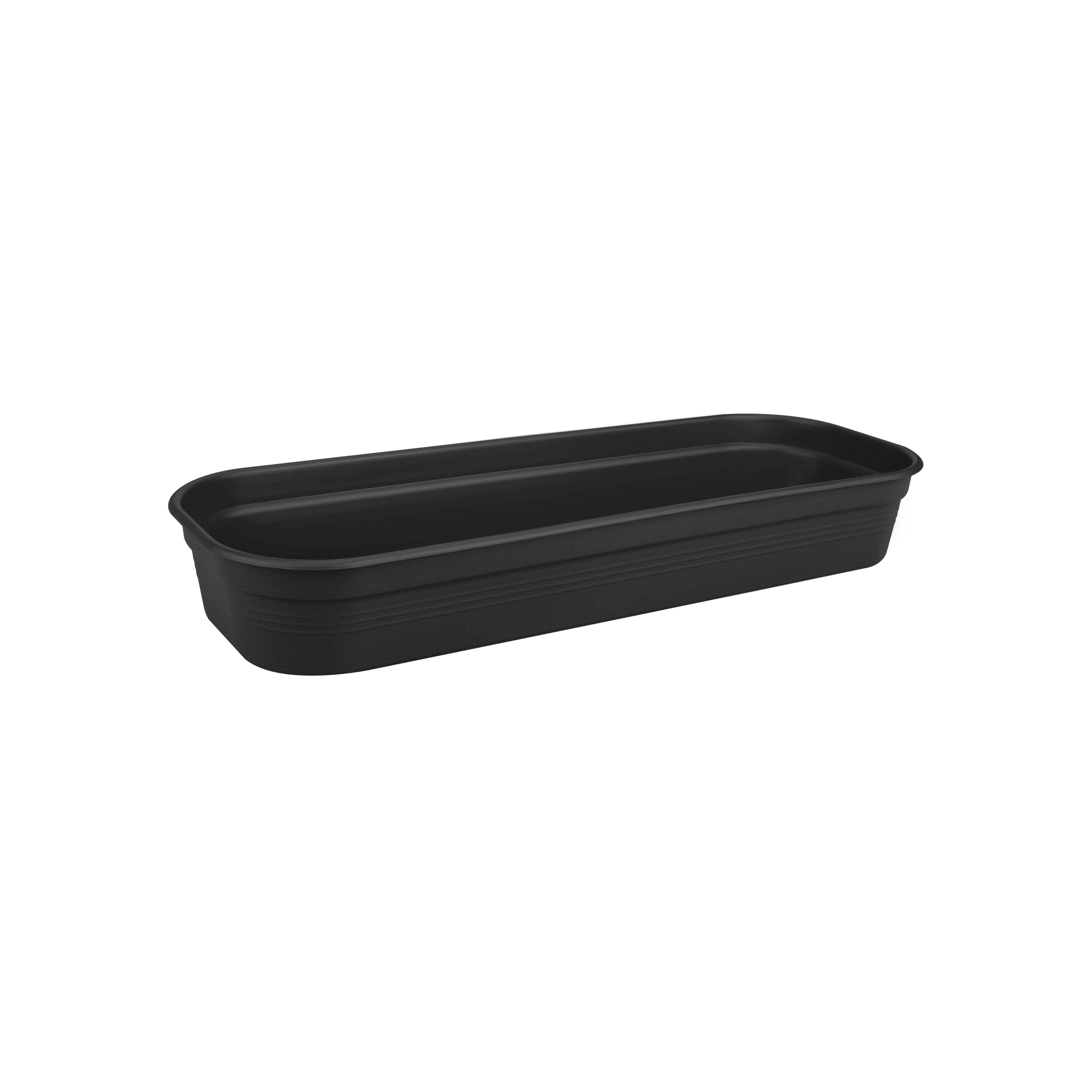 Elho - Plateau de Culture Green Basics Plastique Recyclé Noir L. 58,5 x l. 42,3 x H. 10,5 cm - ELHO