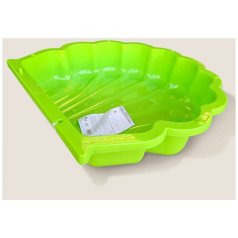 Soulet - Bac à Sable Coquillage Plastique Vert L 87 x l 78 cm - SOULET - Imagen 2